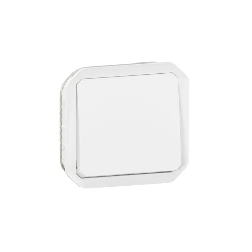 Legrand Plexo 55 069630L egypólusú nyomó (N101), 10 A, IP55, fehér