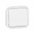 Legrand Plexo 55 069631L váltóérintkezős nyomó (106), 10 A, IP55, fehér