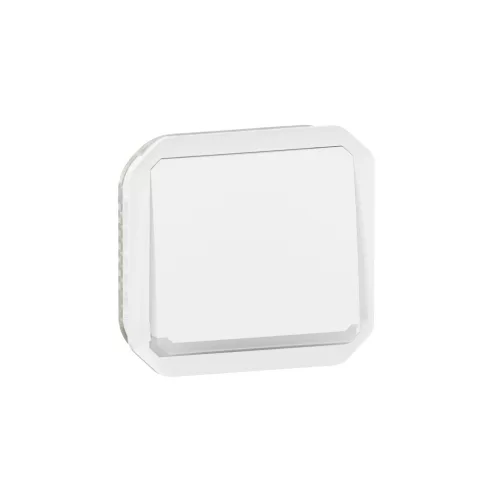 Legrand Plexo 55 069632L egypólusú nyomó (N101), 10 A, IP55, fehér