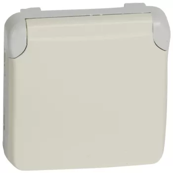   Legrand 069639 Plexo 55 2P+F aljzat csapófedéllel, csavaros, fehér ( Legrand 069639 )