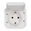 Legrand Plexo 55 069639L dugalj 2P+F csapófedéllel, 16 A, IP55, fehér
