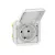 Legrand Plexo 55 069640L dugalj 2P+F csapófedéllel, 16 A, IP55, fehér