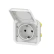 Legrand Plexo 55 069640L dugalj 2P+F csapófedéllel, 16 A, IP55, fehér