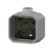 Legrand Plexo 55 069652L falon kívüli doboz, IP55, szürke