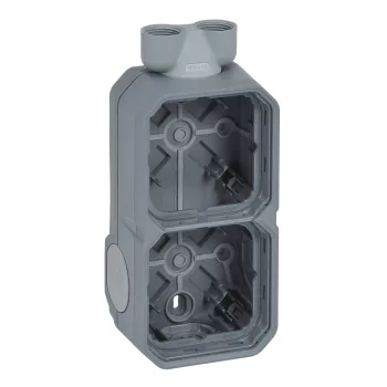 Legrand Plexo 55 069668L falon kívüli doboz, IP55, szürke