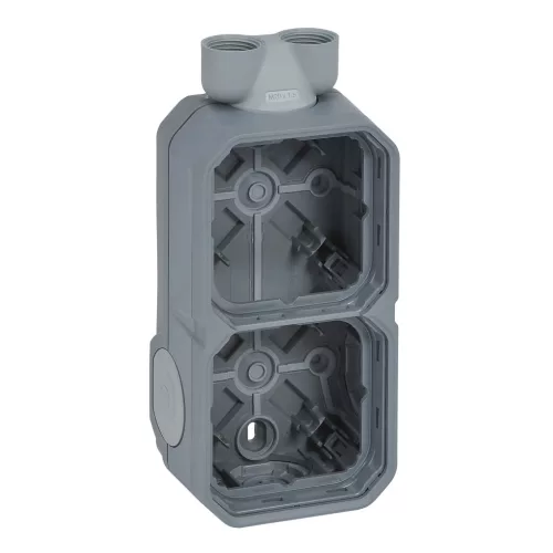 Legrand Plexo 55 069668L falon kívüli doboz, IP55, szürke