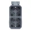 Legrand Plexo 55 069668L falon kívüli doboz, IP55, szürke