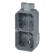 Legrand Plexo 55 069668L falon kívüli doboz, IP55, szürke