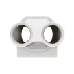 Legrand Plexo 55 069671L vízmentes IP55 tömszelence 2 bemenettel ISO20,, fehér színben, Legrand 069671L