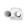 Legrand Plexo 55 069671L vízmentes IP55 tömszelence 2 bemenettel ISO20,, fehér színben, Legrand 069671L