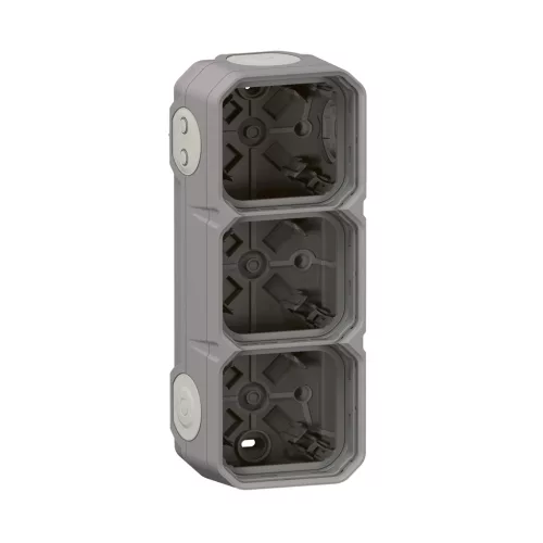 Legrand Plexo 55 069680L falon kívüli doboz, IP55, szürke