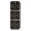 Legrand Plexo 55 069680L falon kívüli doboz, IP55, szürke