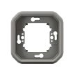Legrand Plexo 55 069681L vízmentes IP55 egyes keret,, szürke színben, ( szerelhető kivitel ), Legrand 069681L
