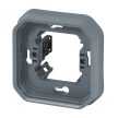 Legrand Plexo 55 069682L vízmentes IP55 egyes keret körmökkel, szürke színben, ( szerelhető kivitel ), Legrand 069682L