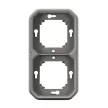 Legrand Plexo 55 069683L keret, IP55, szürke