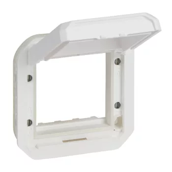 Legrand Plexo 55 069684L Mosaic adapter csapófedéllel, IP55, fehér