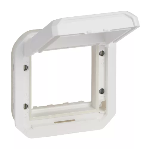 Legrand Plexo 55 069684L Mosaic adapter csapófedéllel, IP55, fehér