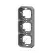 Legrand Plexo 55 069687L keret, IP55, szürke