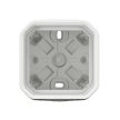 Legrand Plexo 55 069689L vízmentes IP55 falon kívüli 1-es doboz, membrános,, fehér színben, Legrand 069689L