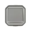 Legrand Plexo 55 069722L vízmentes IP55 egypólusú nyomó (N101), szürke burkolattal, kerettel, jelzőfénnyel , falon kívüli ( összeszerelt ), 10A 250V, Legrand 069722L