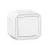 Legrand Plexo 55 069760L egypólusú nyomó (N101), 10 A, IP55, fehér