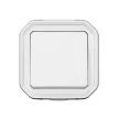 Legrand Plexo 55 069760L egypólusú nyomó (N101), 10 A, IP55, fehér