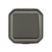 Legrand Plexo 55 069761L vízmentes IP55 váltókapcsoló (106), antracit burkolattal, kerettel, falon kívüli ( összeszerelt ), 10A 250V, Legrand 069761L