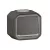 Legrand Plexo 55 069782L egypólusú nyomó (N101), 10 A, IP55, antracit