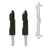 Legrand Plexo 55 069797L vízmentes IP55 rögzítőköröm távtartóval, hosszú , Legrand 069797L