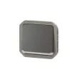Legrand Plexo 55 069802L váltókapcsoló (106), 10 A, IP55, antracit, süllyesztett