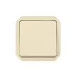 Legrand Plexo 55 069808L váltókapcsoló (106), 10 A, IP55, elefántcsont, süllyesztett