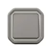 Legrand Plexo 55 069811L váltókapcsoló (106), 10 A, IP55, szürke