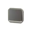 Legrand Plexo 55 069813L vízmentes IP55 egypólusú nyomó (N101), antracit burkolattal, kerettel, jelzőfénnyel , süllyesztett kivitel ( összeszerelt ), 10A 250V, Legrand 069813L