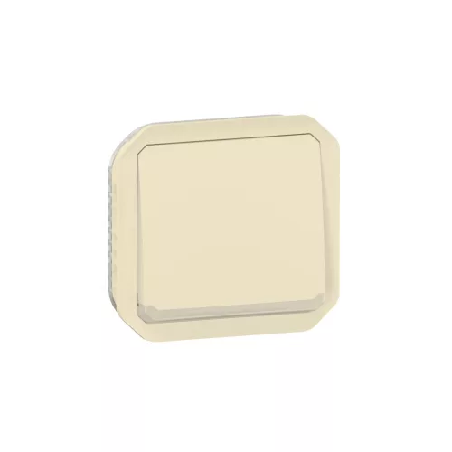 Legrand Plexo 55 069826L váltóérintkezős nyomó (106), 10 A, IP55, elefántcsont, süllyesztett