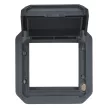 Legrand Plexo 55 069830L Mosaic adapter csapófedéllel, IP55, antracit