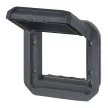 Legrand Plexo 55 069830L Mosaic adapter csapófedéllel, IP55, antracit