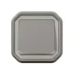 Legrand Plexo 55 069832L egypólusú nyomó (N101), 10 A, IP55, szürke