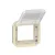 Legrand Plexo 55 069838L Mosaic adapter csapófedéllel, IP55, elefántcsont