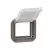 Legrand Plexo 55 069845L Mosaic adapter csapófedéllel, IP55, antracit