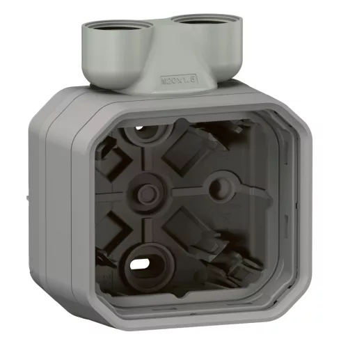 Legrand Plexo 55 069846L falon kívüli doboz, IP55, szürke