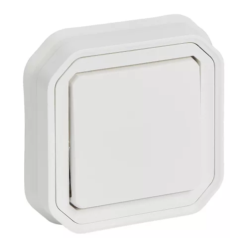 Legrand Plexo 55 069852L váltókapcsoló (106), 10 A, IP55, fehér