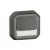 Legrand Plexo 55 069854L váltóérintkezős nyomó (106), 10 A, IP55, antracit