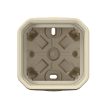 Legrand Plexo 55 069863L vízmentes IP55 falon kívüli 1-es doboz, membrános,, elefántcsont színben, Legrand 069863L