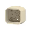 Legrand Plexo 55 069863L falon kívüli doboz, IP55, elefántcsont