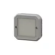 Legrand Plexo 55 069875L vízmentes IP55 Netatmo okos kapcsoló/dimmer (végrehajtó), szürke burkolattal, kerettel, süllyesztett kivitel ( összeszerelt ), Legrand 069875L
