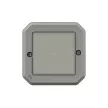 Legrand Plexo 55 069876L vízmentes IP55 Netatmo okos kapcsoló/dimmer (végrehajtó), szürke burkolattal, kerettel, süllyesztett kivitel ( összeszerelt ), Legrand 069876L
