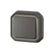 Legrand Plexo 55 069881L váltókapcsoló (106), 10 A, IP55, antracit