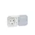 Legrand Plexo 55 069887L Netatmo okos 2P+F csatlakozóaljzat ( végrehajtó ), 16 A, IP55, fehér