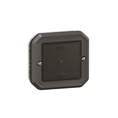 Legrand Plexo 55 069896L vízmentes IP55 Netatmo okos kapcsoló/dimmer (végrehajtó), antracit burkolattal, kerettel, süllyesztett kivitel ( összeszerelt ), Legrand 069896L