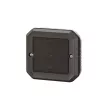 Legrand Plexo 55 069896L vízmentes IP55 Netatmo okos kapcsoló/dimmer (végrehajtó), antracit burkolattal, kerettel, süllyesztett kivitel ( összeszerelt ), Legrand 069896L